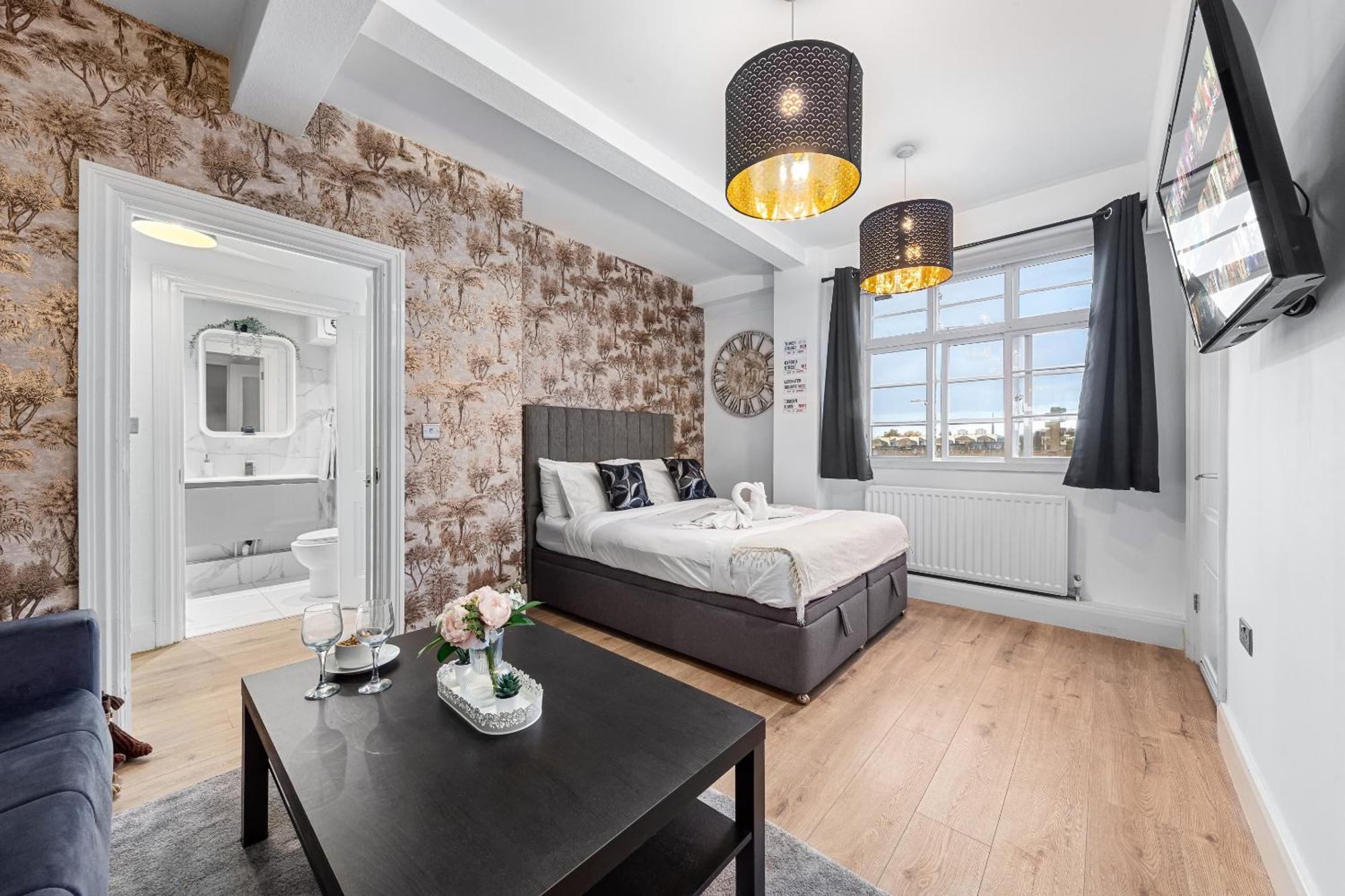 Central London Luxury, Relaxing Apartment! 2 Mins From Paddington Station! Екстериор снимка