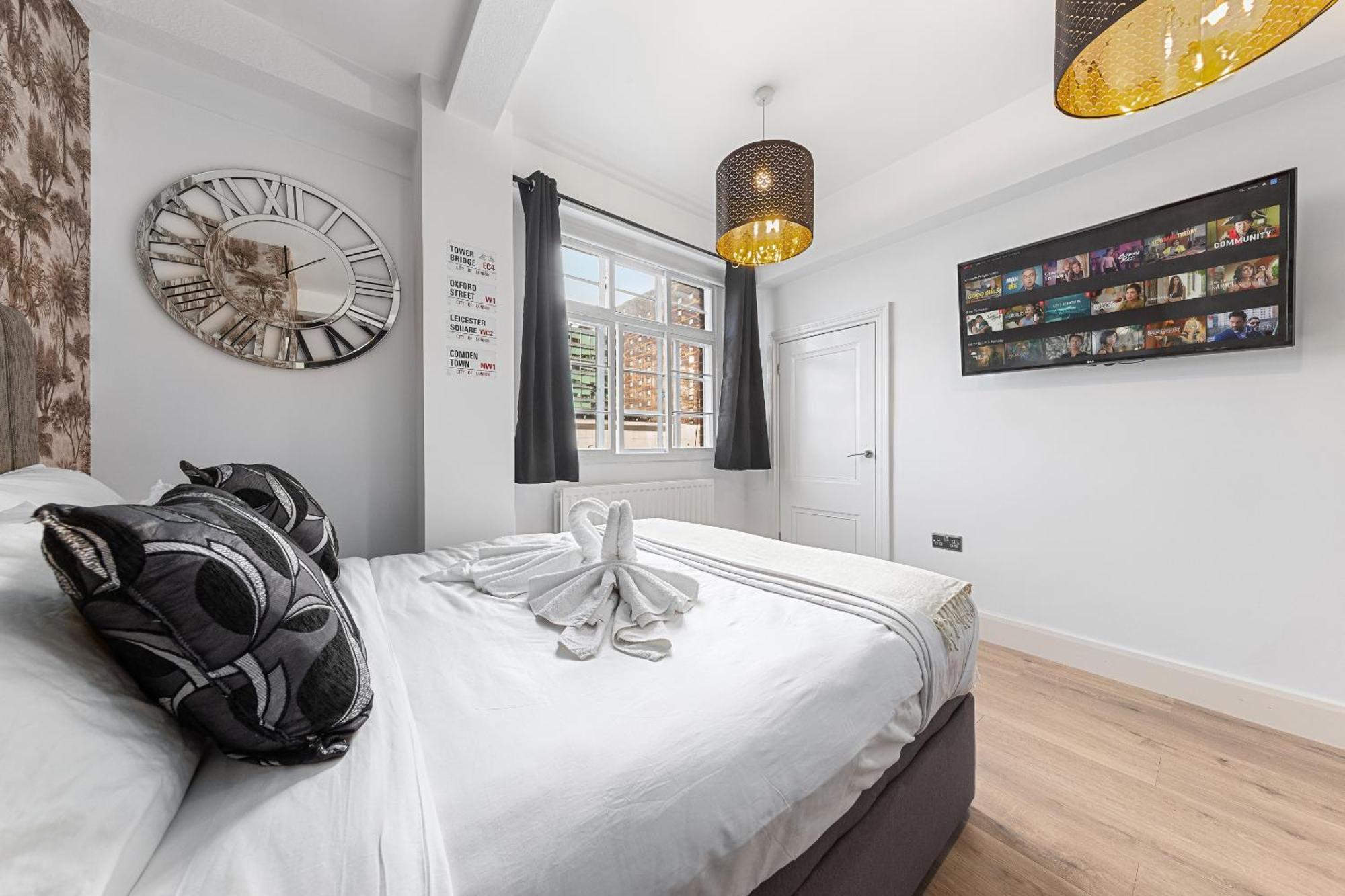 Central London Luxury, Relaxing Apartment! 2 Mins From Paddington Station! Екстериор снимка