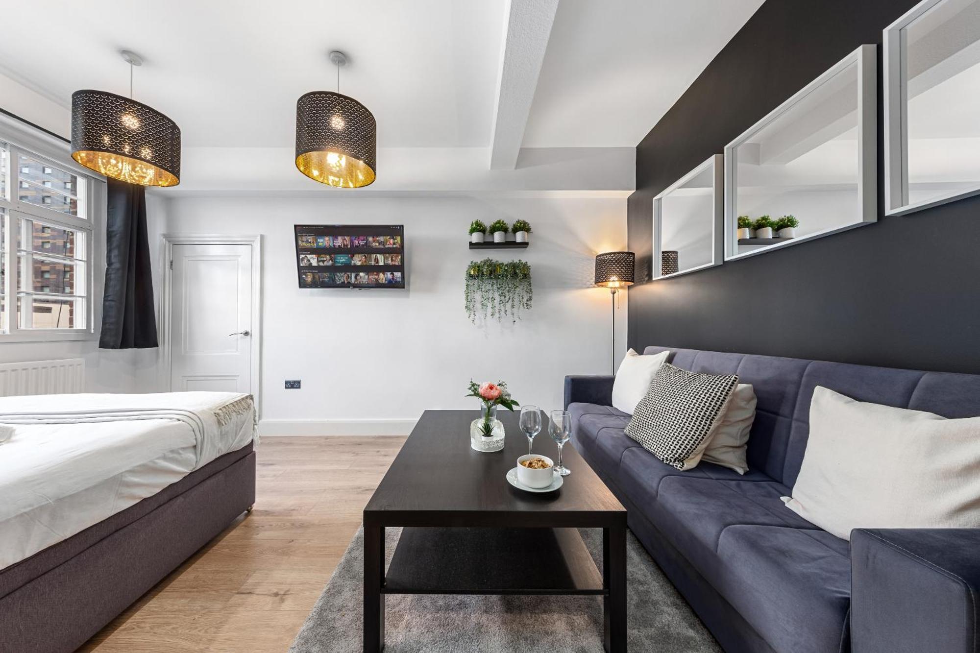 Central London Luxury, Relaxing Apartment! 2 Mins From Paddington Station! Екстериор снимка