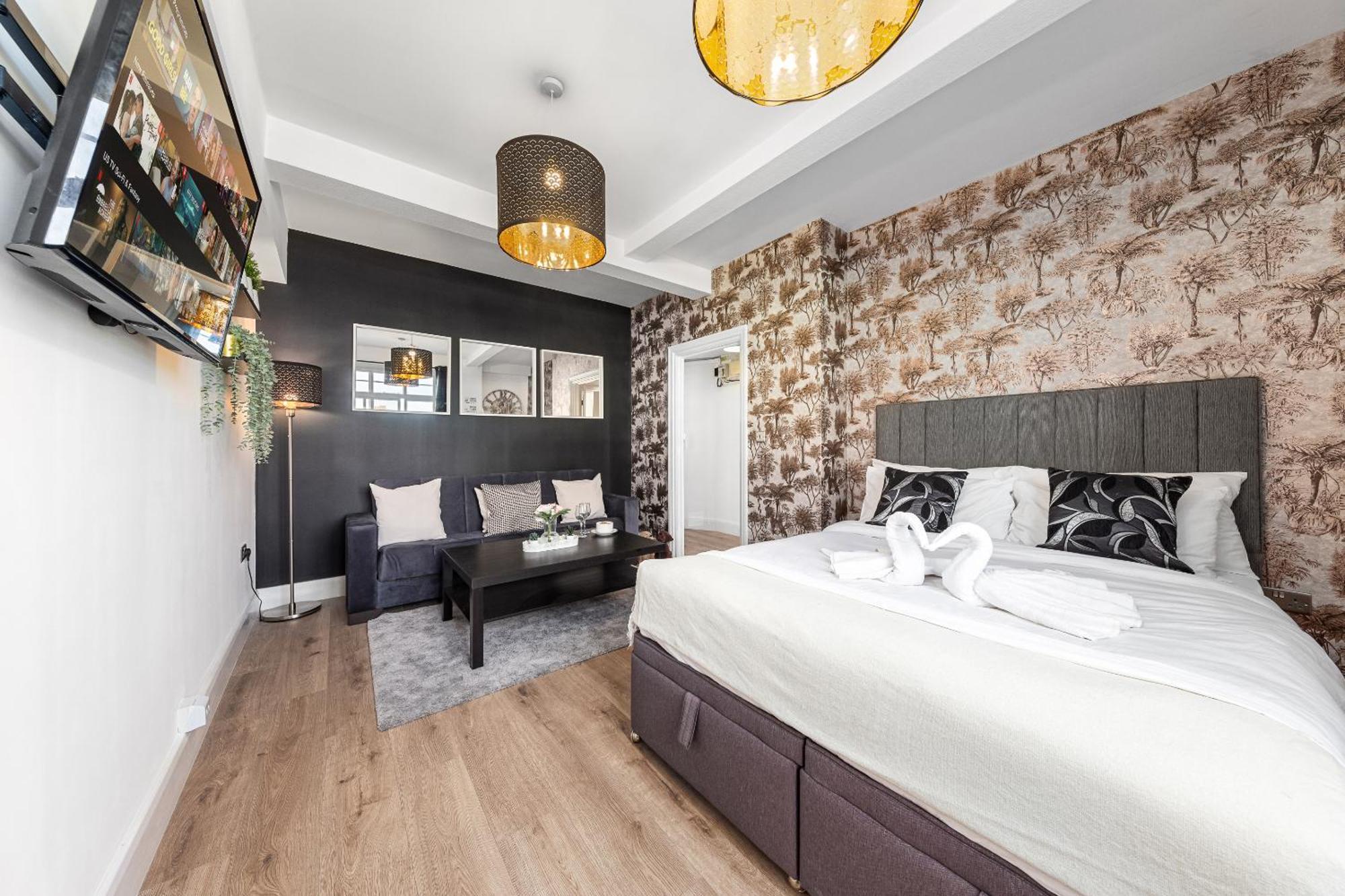 Central London Luxury, Relaxing Apartment! 2 Mins From Paddington Station! Екстериор снимка